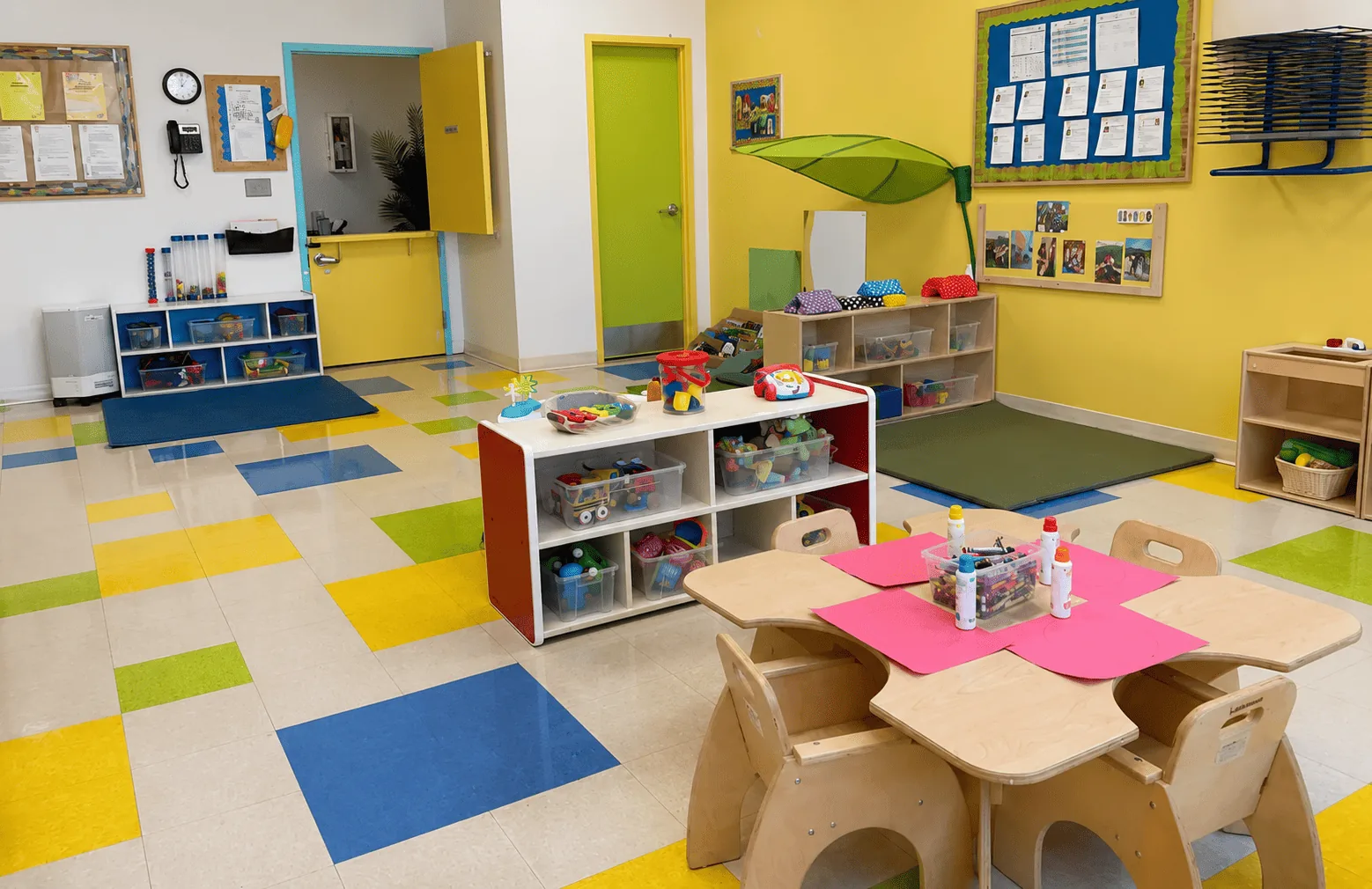 Children learning at childcare