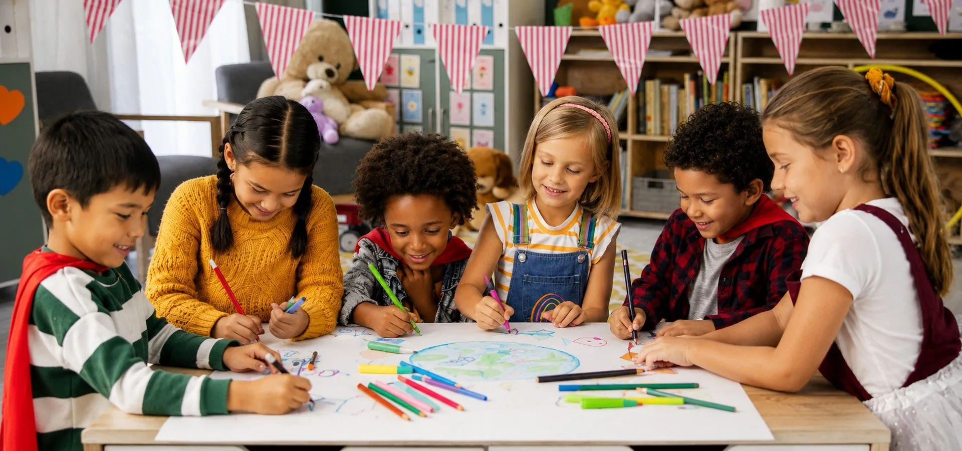 Preschool program at Kinder Grove in Toronto