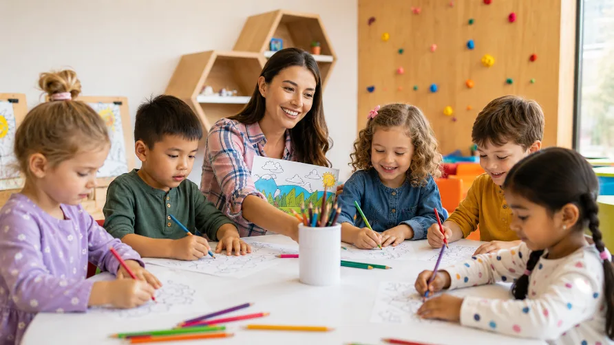 Qualified early childhood educators at Kinder Grove Learning Centre